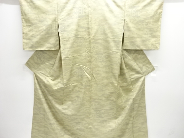 JAPANESE KIMONO / OMESHI / NISHIJIN-ORI / WOVEN FLOWER